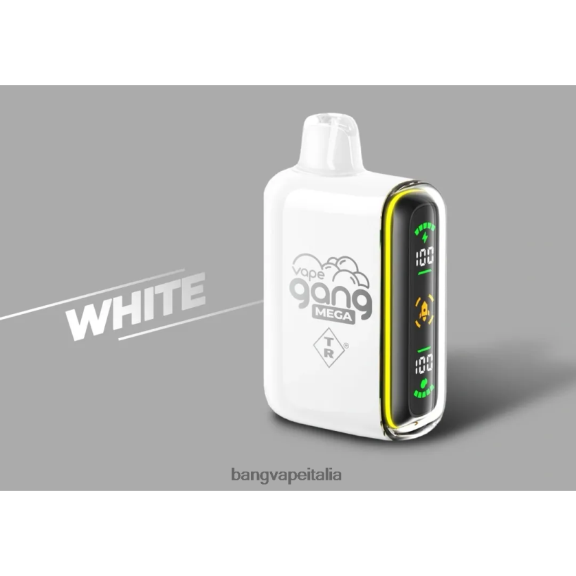 Gang Vape Price - Vape Gang MEGA Vape usa e getta da 20.000 puff (scatola da 5) bianco V82J8J60