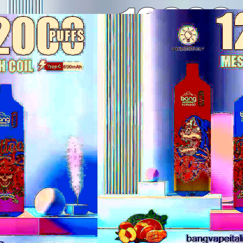 Bang Disposable Vape Flavors - Bang Vape Tornado 12000 sbuffi con led e bobina mesh monouso V82J8J4