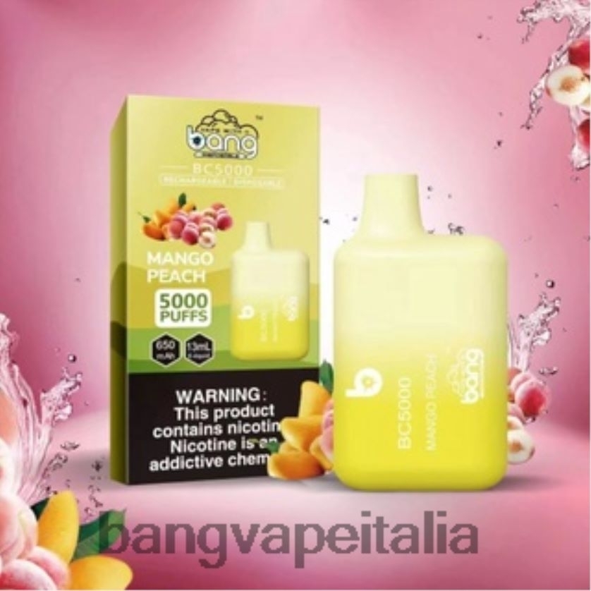 Vape Gang Shop - Bang Vape Box BC5000 Penna 5% nic 5000 puff tipo-c ricaricabile monouso V82J8J9