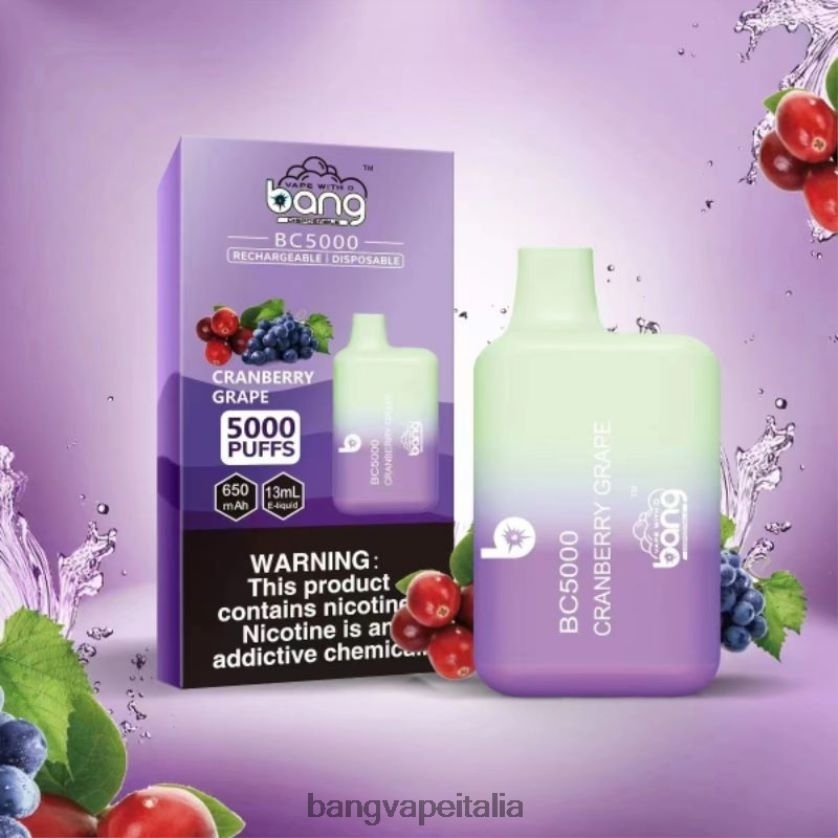 Vape Gang Shop - Bang Vape Box BC5000 Penna 5% nic 5000 puff tipo-c ricaricabile monouso V82J8J9