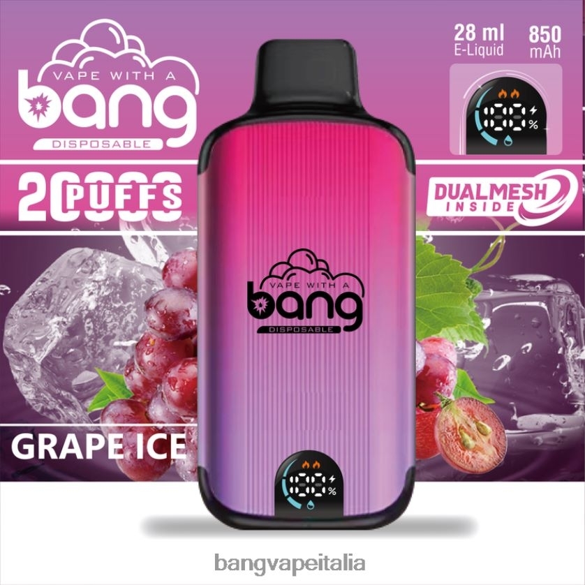 Vape Gang Disposables - Bang Vape Digital Smart Screen 20000 sbuffi monouso V82J8J3