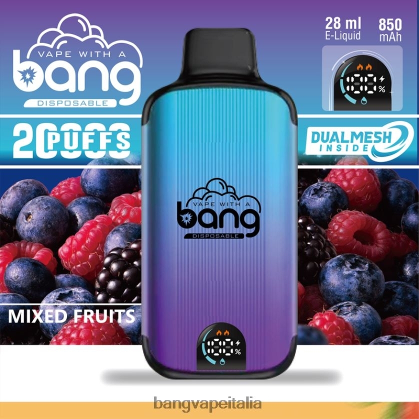 Vape Gang Disposables - Bang Vape Digital Smart Screen 20000 sbuffi monouso V82J8J3