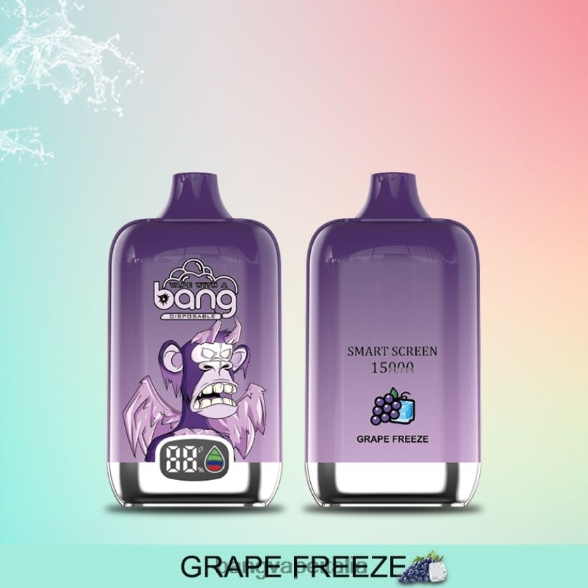 Vape Gang Italia - Bang Vape Digital Smart Screen 15000 erogazioni da 25 ml monouso V82J8J11