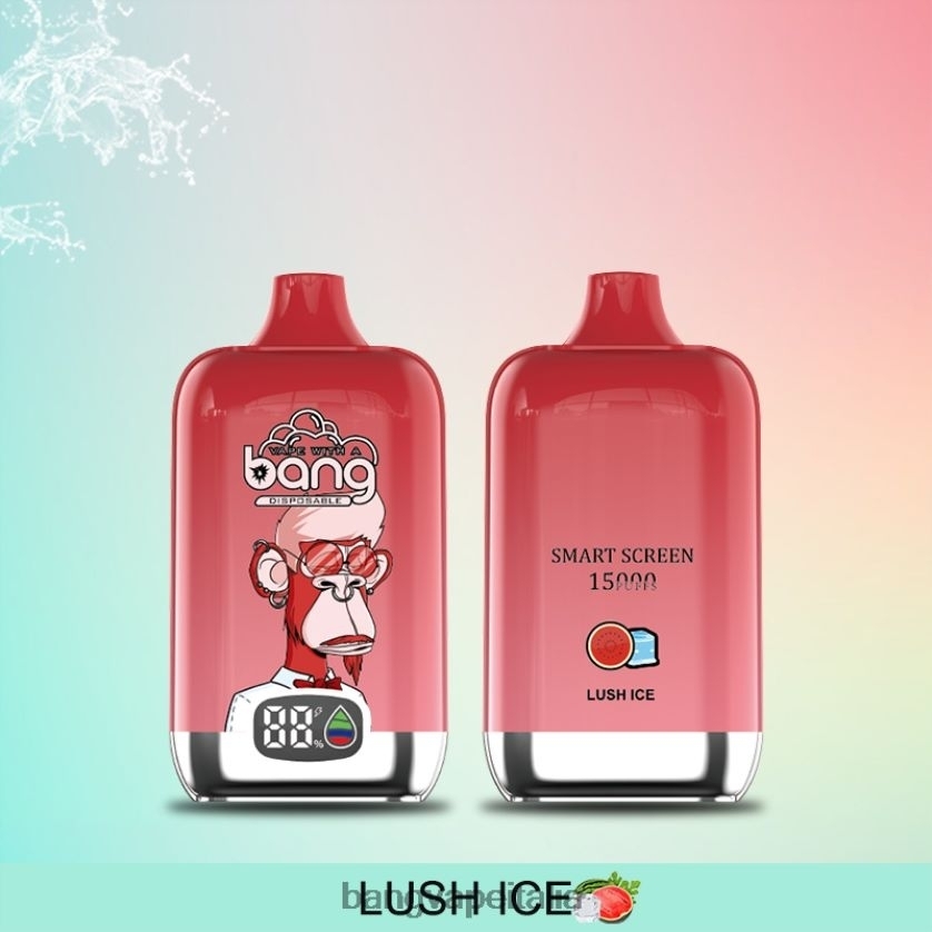 Vape Gang Italia - Bang Vape Digital Smart Screen 15000 erogazioni da 25 ml monouso V82J8J11